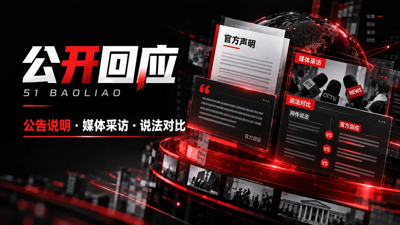 公开回应